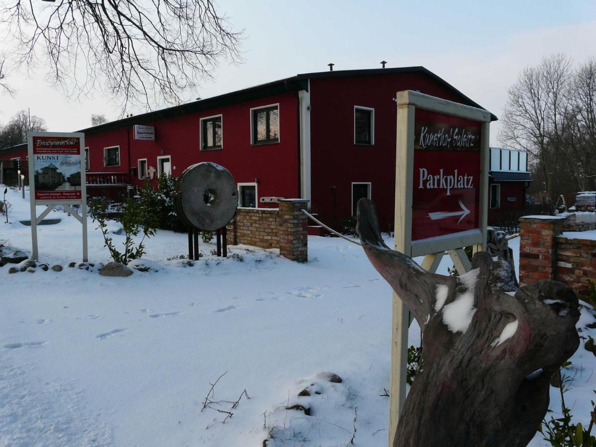 Apartmán Kunsthof Salsitz Lohme Exteriér fotografie