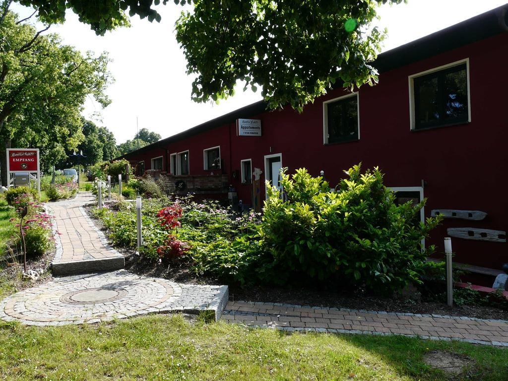 Apartmán Kunsthof Salsitz Lohme Exteriér fotografie